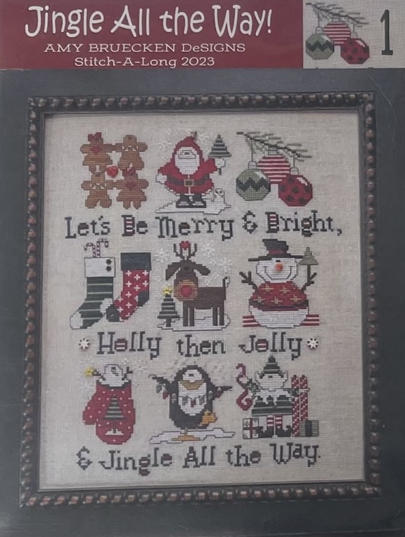 Jingle All The Way Stitch-A-Long 2023 Part 1